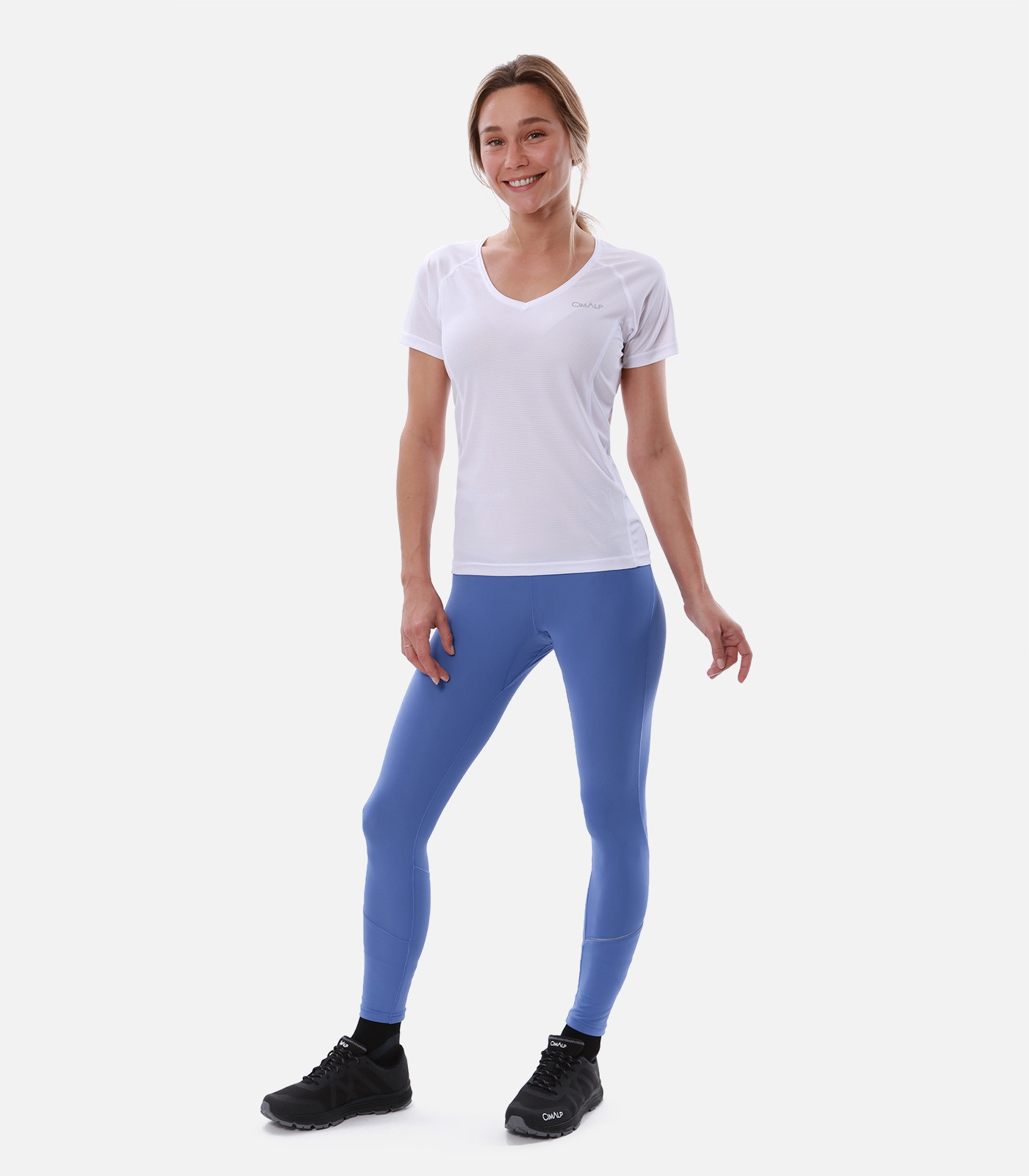 Trailrunning-Leggings + Multi-Pocket-Gürtel