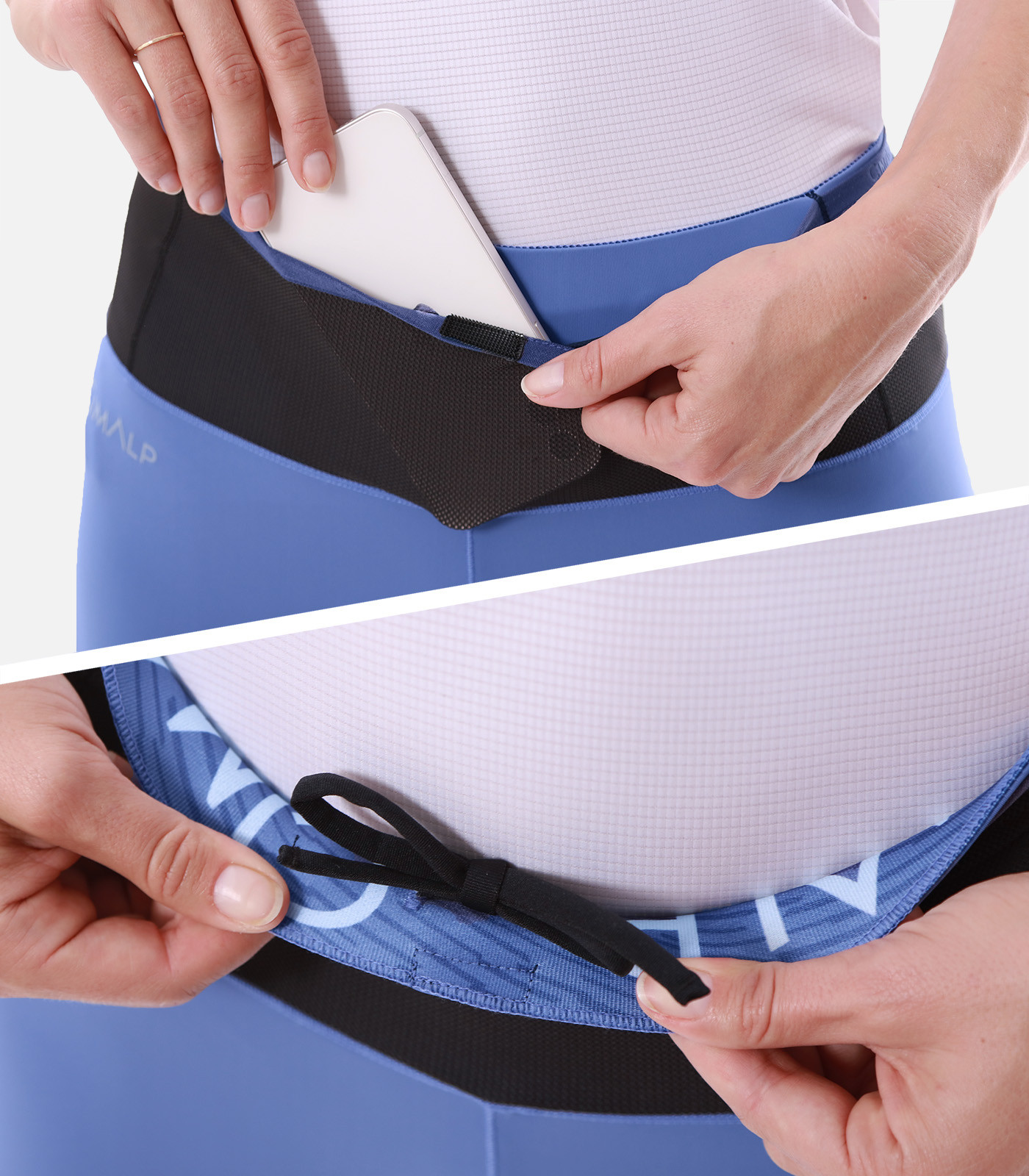 Trail Running Tights + Multi-pocket Belt