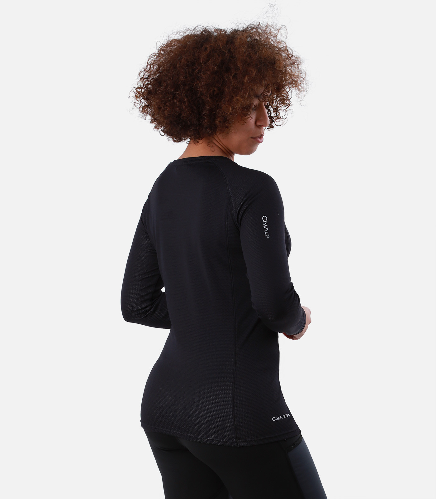 Schnell trocknendes Langarm-Funktionsshirt