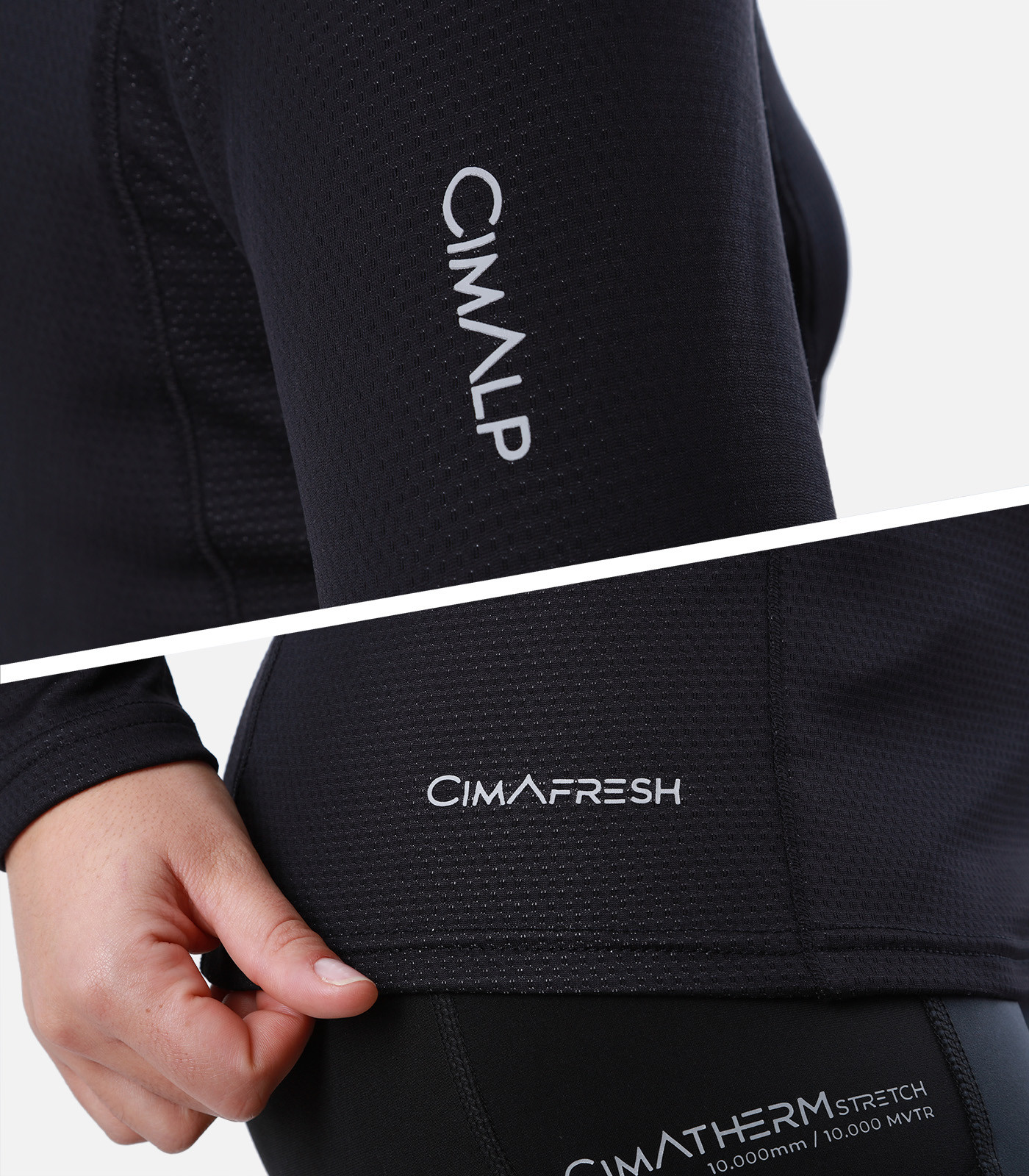 Maglia sportiva traspirante ad asciugatura rapida