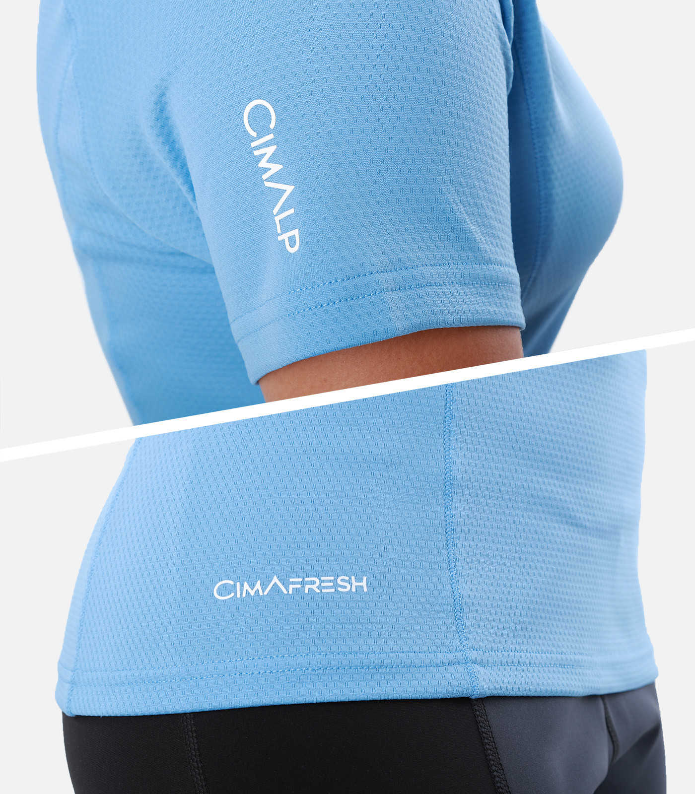Maglietta sportiva traspirante ad asciugatura rapida da Donna | CIMALP