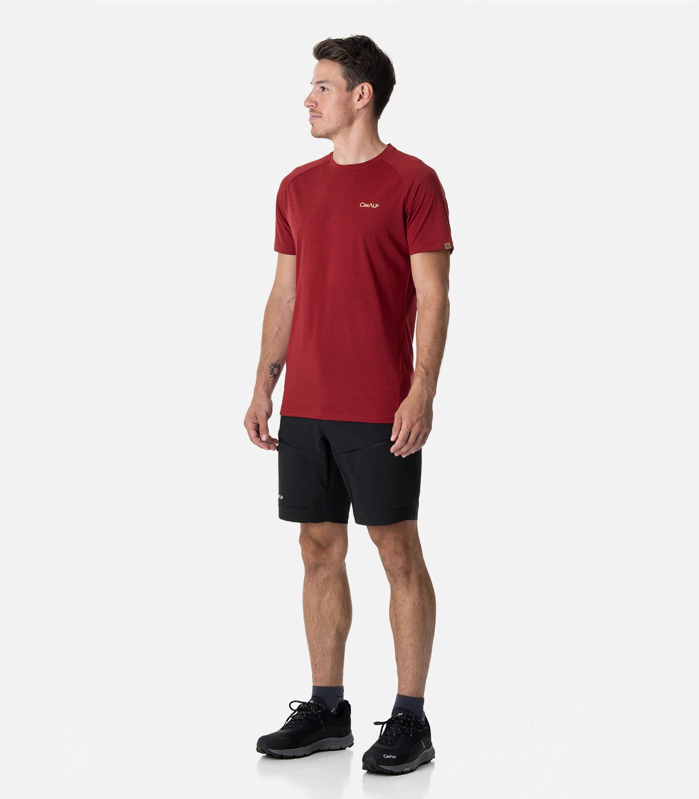 Short medium et stretch avec renforts