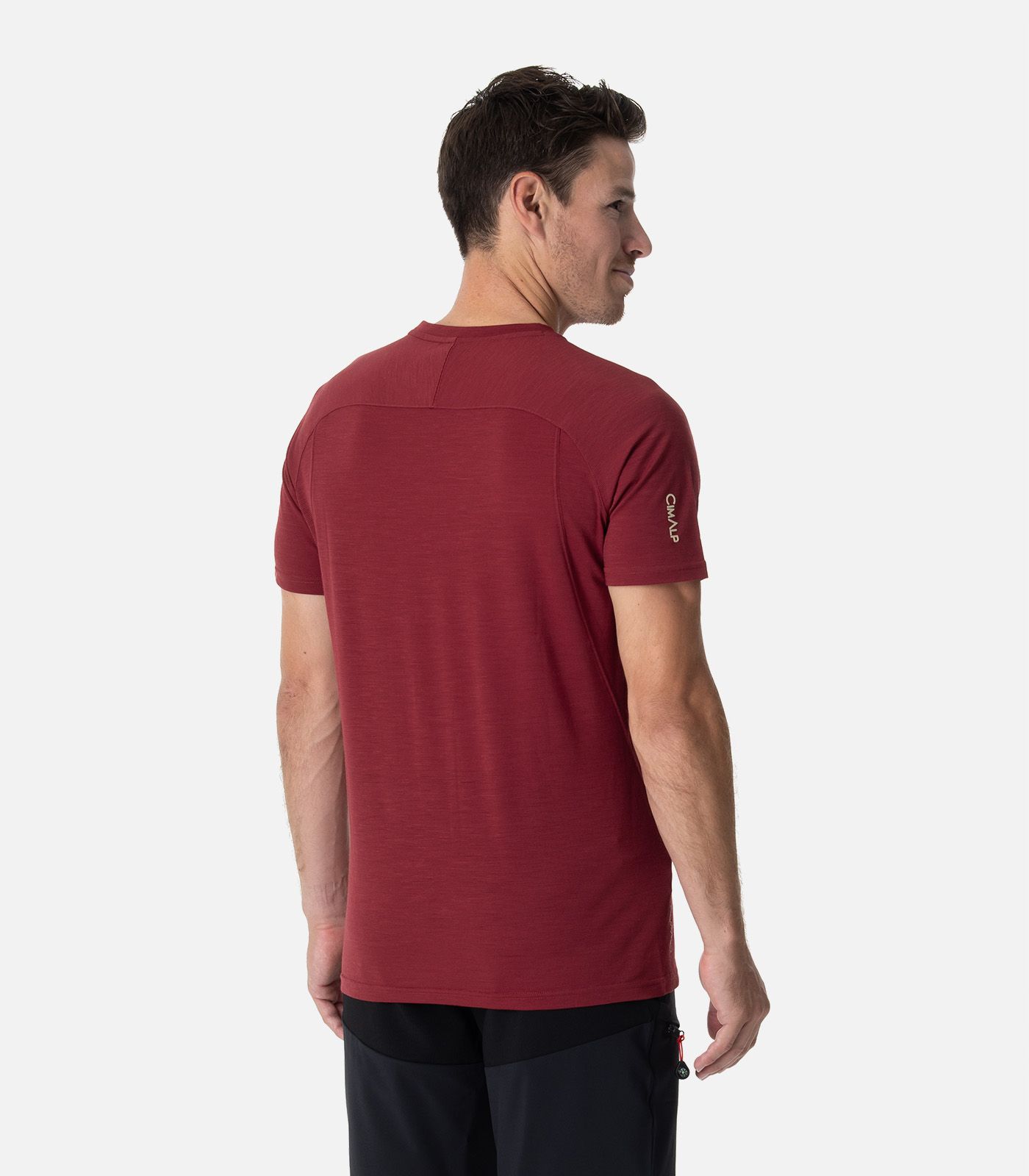 T-shirt en laine Mérinos manches courtes