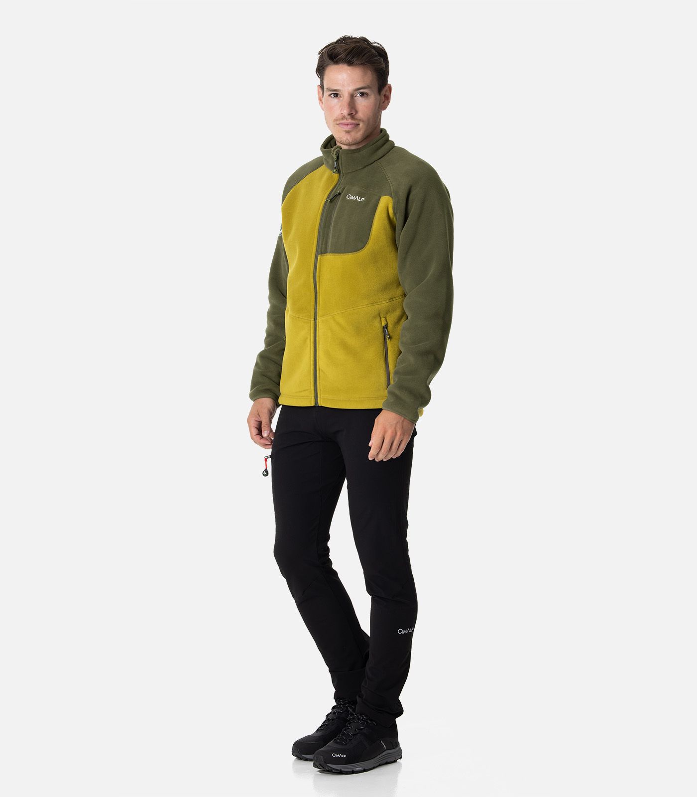 300er Thermofleece mit durchgehendem Reißverschluss