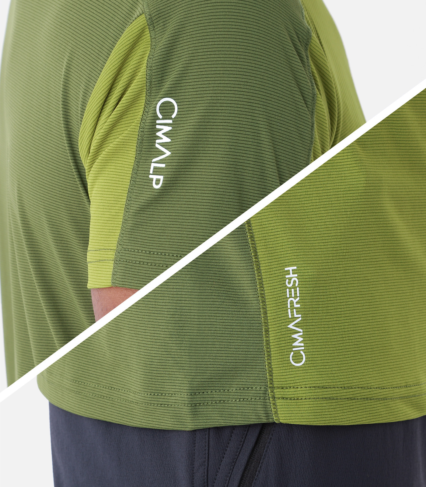 Camiseta ultraligera y transpirable con tecnología CIMAFRESH