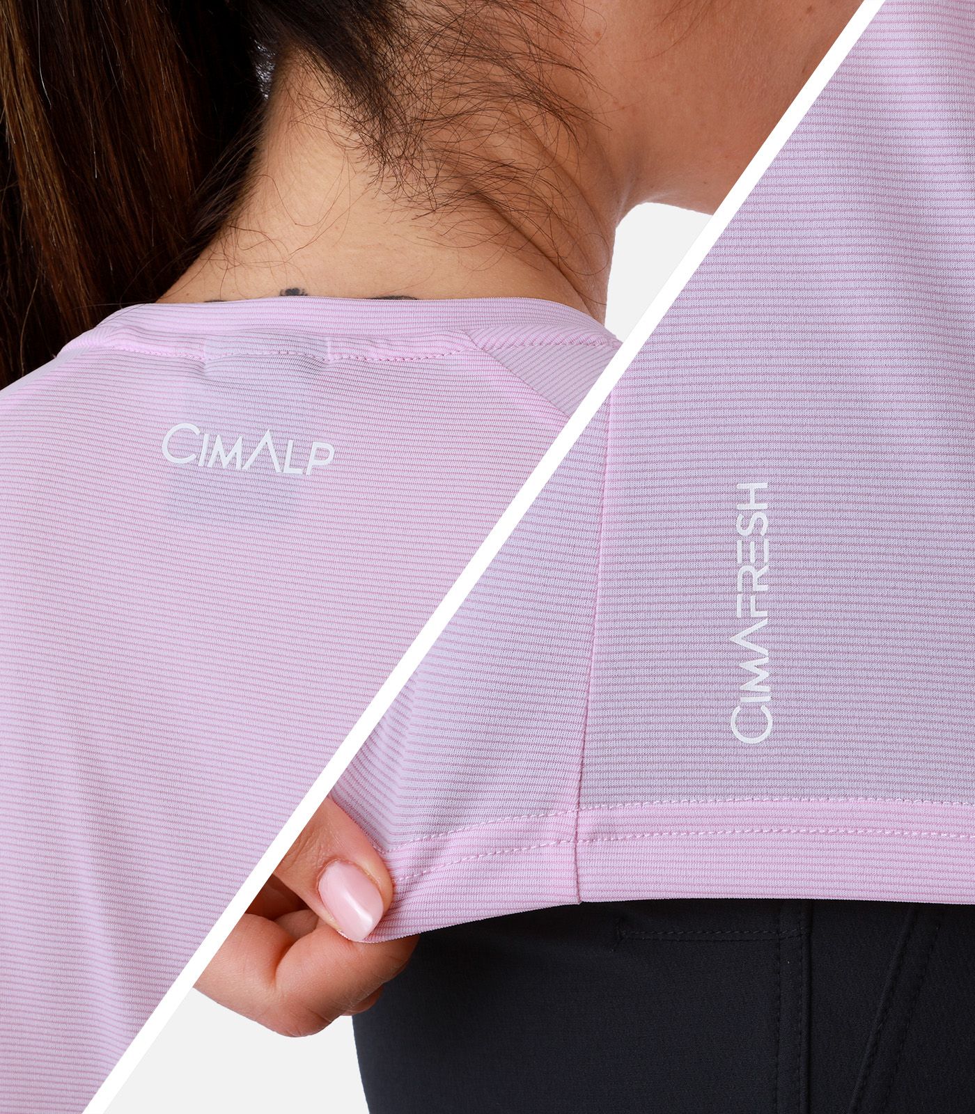 Camiseta ligera y transpirable con tecnología CIMAFRESH®