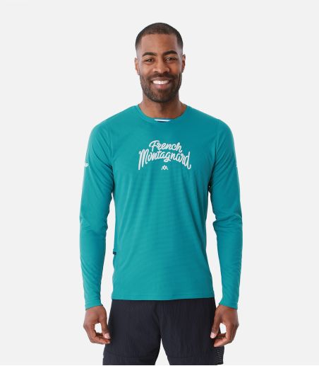 Atmungsaktives Funktionsshirt mit langen Ärmeln