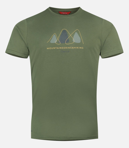 Maglietta in cotone e poliestere