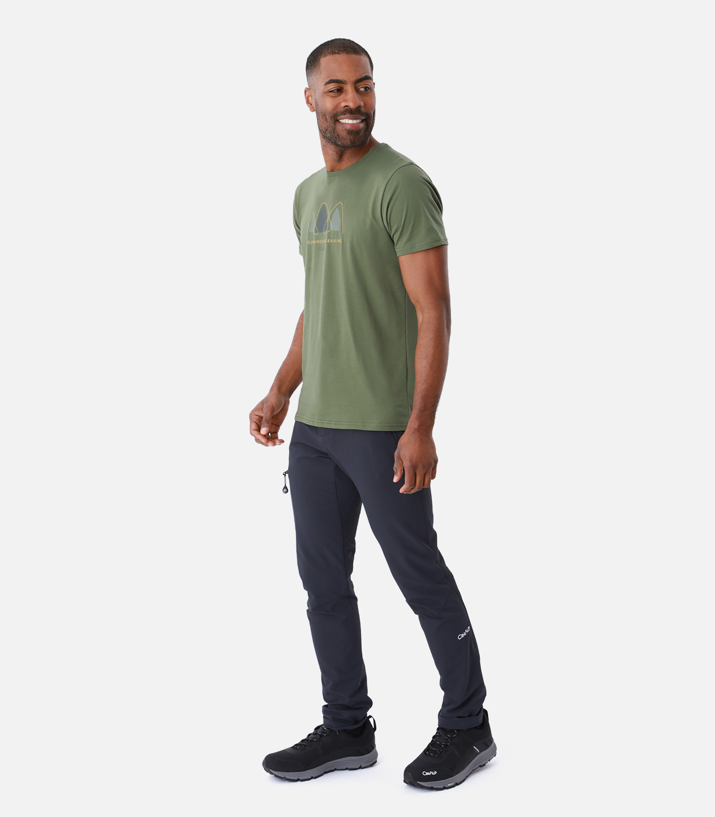 Camiseta ligera de algodón y poliéster