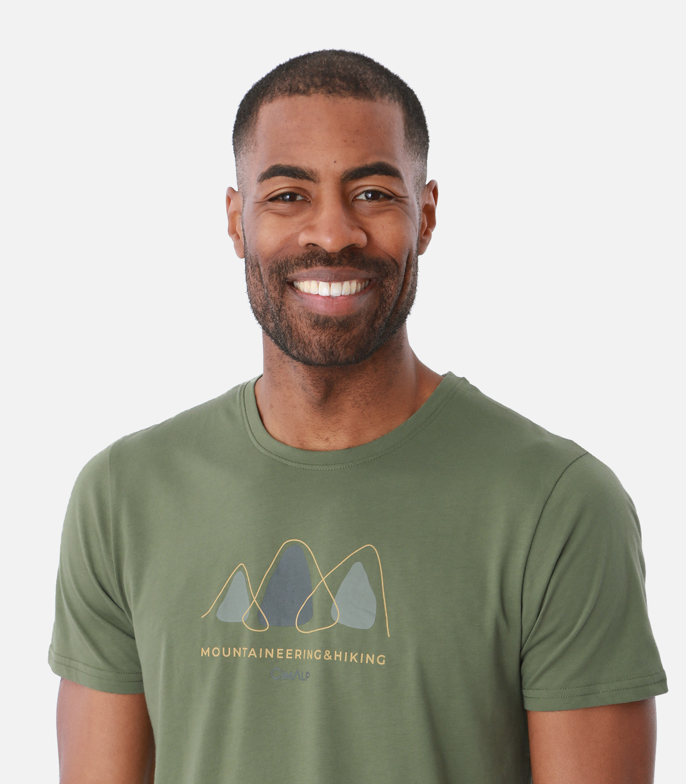 Leichtes T-Shirt aus Baumwolle und Polyester