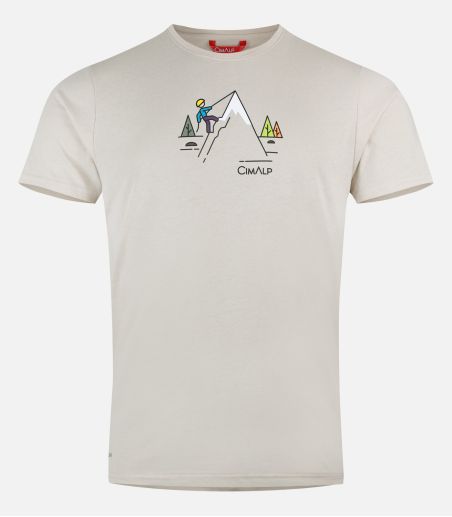 Lightweight cotton/polyester T-shirt
