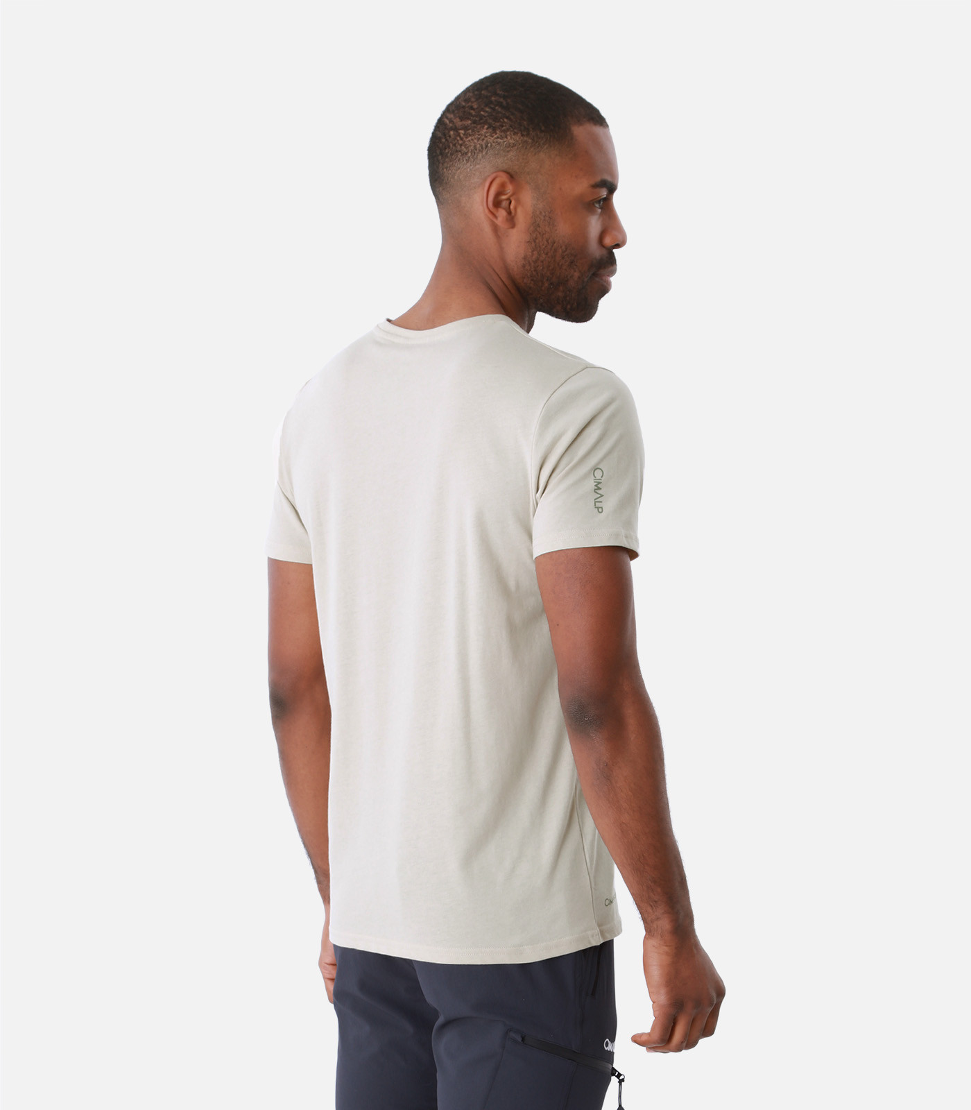 Camiseta ligera de algodón y poliéster