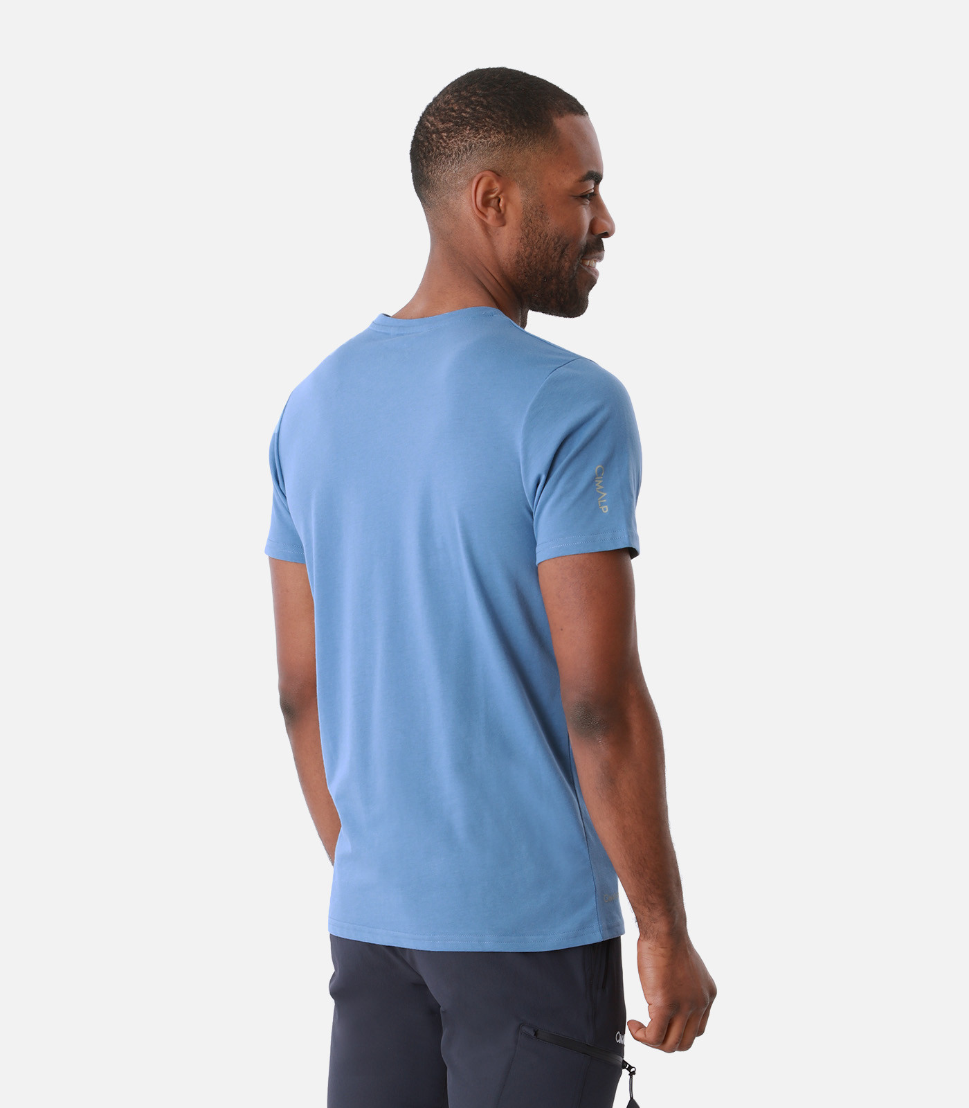 Camiseta ligera de algodón y poliéster