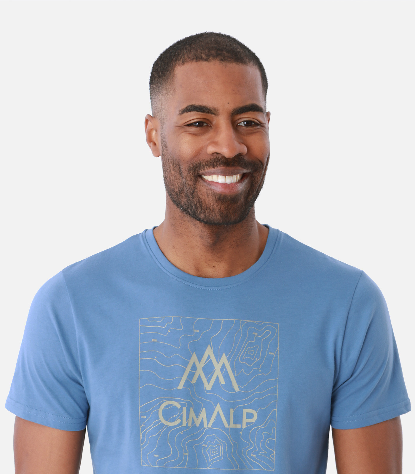 Camiseta ligera de algodón y poliéster