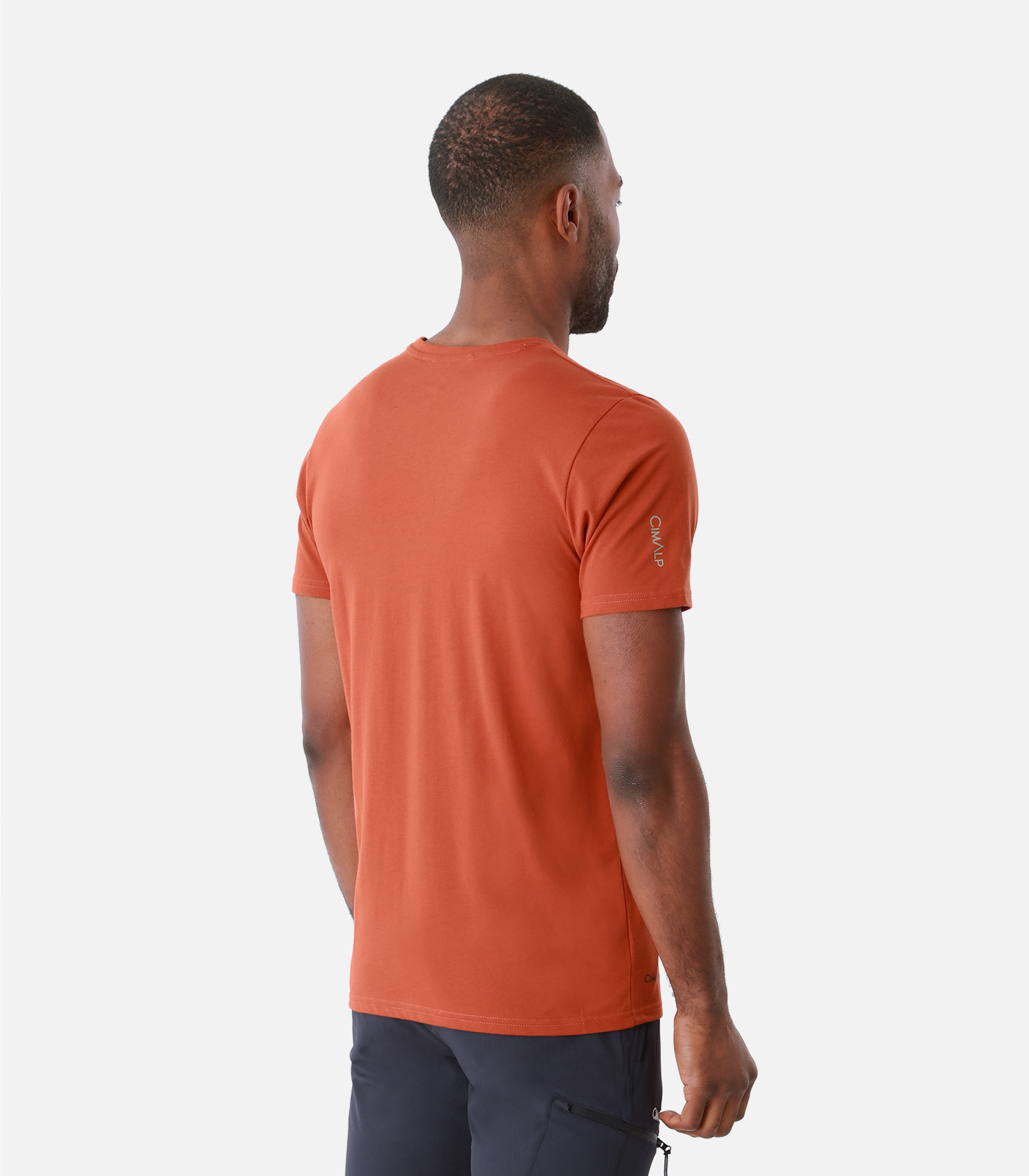 Leichtes T-Shirt aus Baumwolle und Polyester