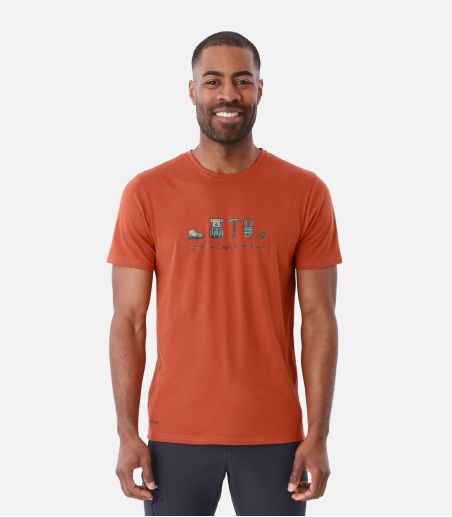 Tee-shirt léger coton/polyester