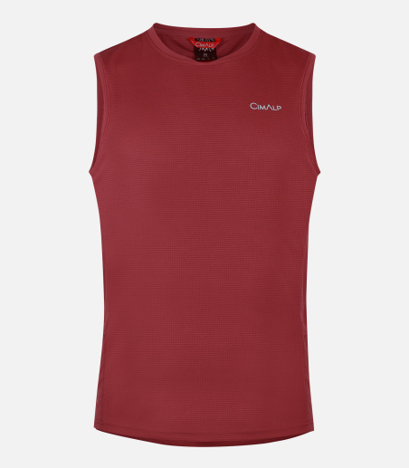 Camiseta de tirantes técnica ultraligera y compactable