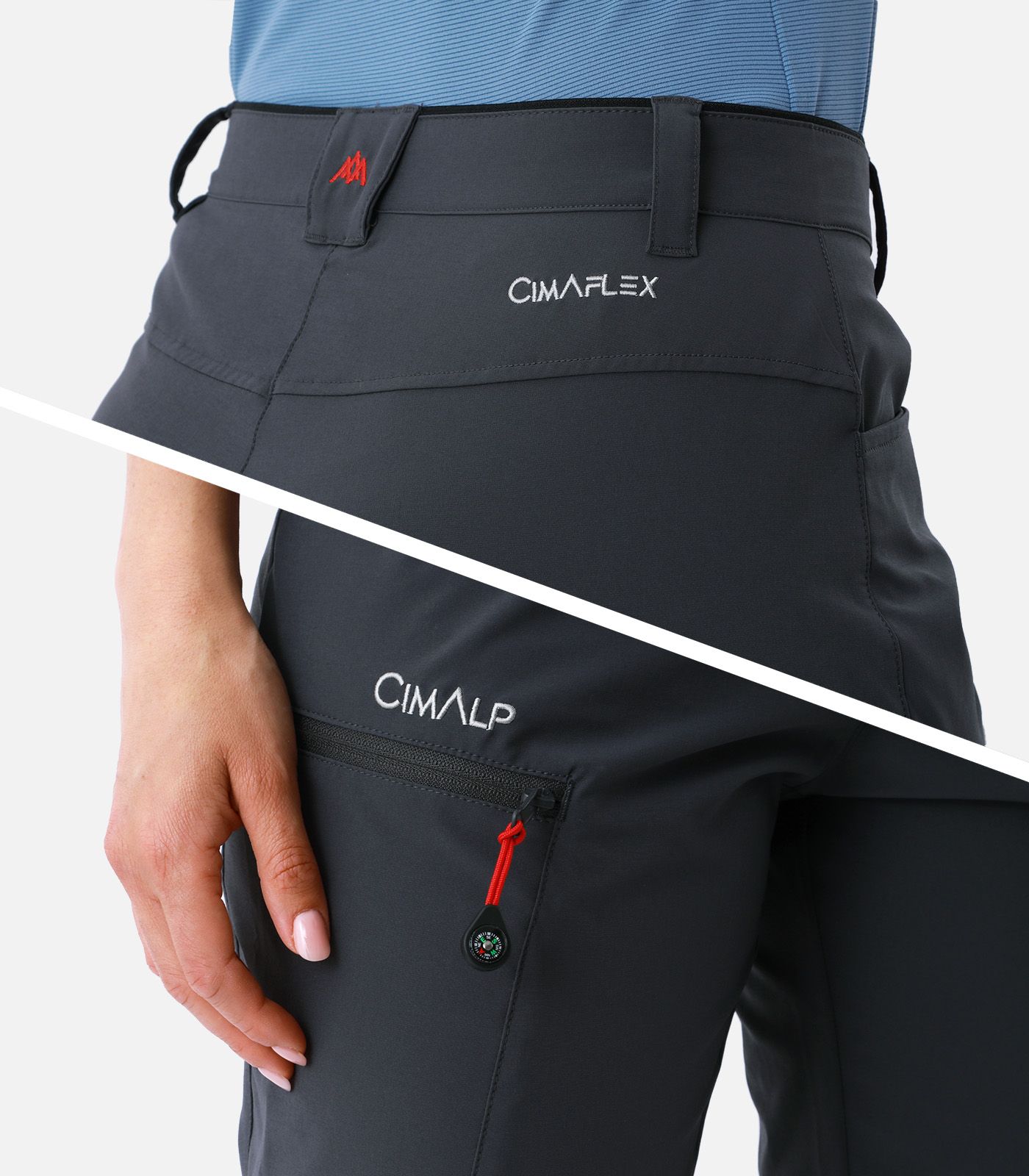 Pantalón de senderismo ligero y elástico