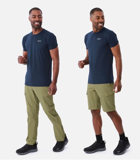 Pantalón convertible 2 en 1 y repelente de mosquitos