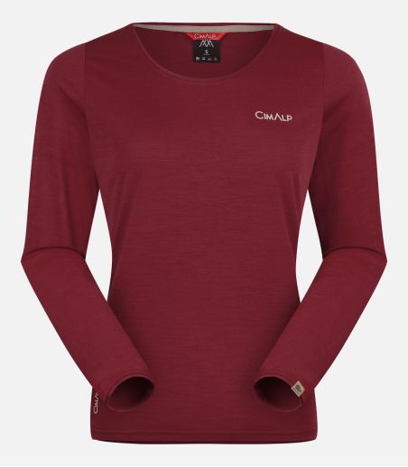 T-shirt manches longues laine mérinos CimaWool®