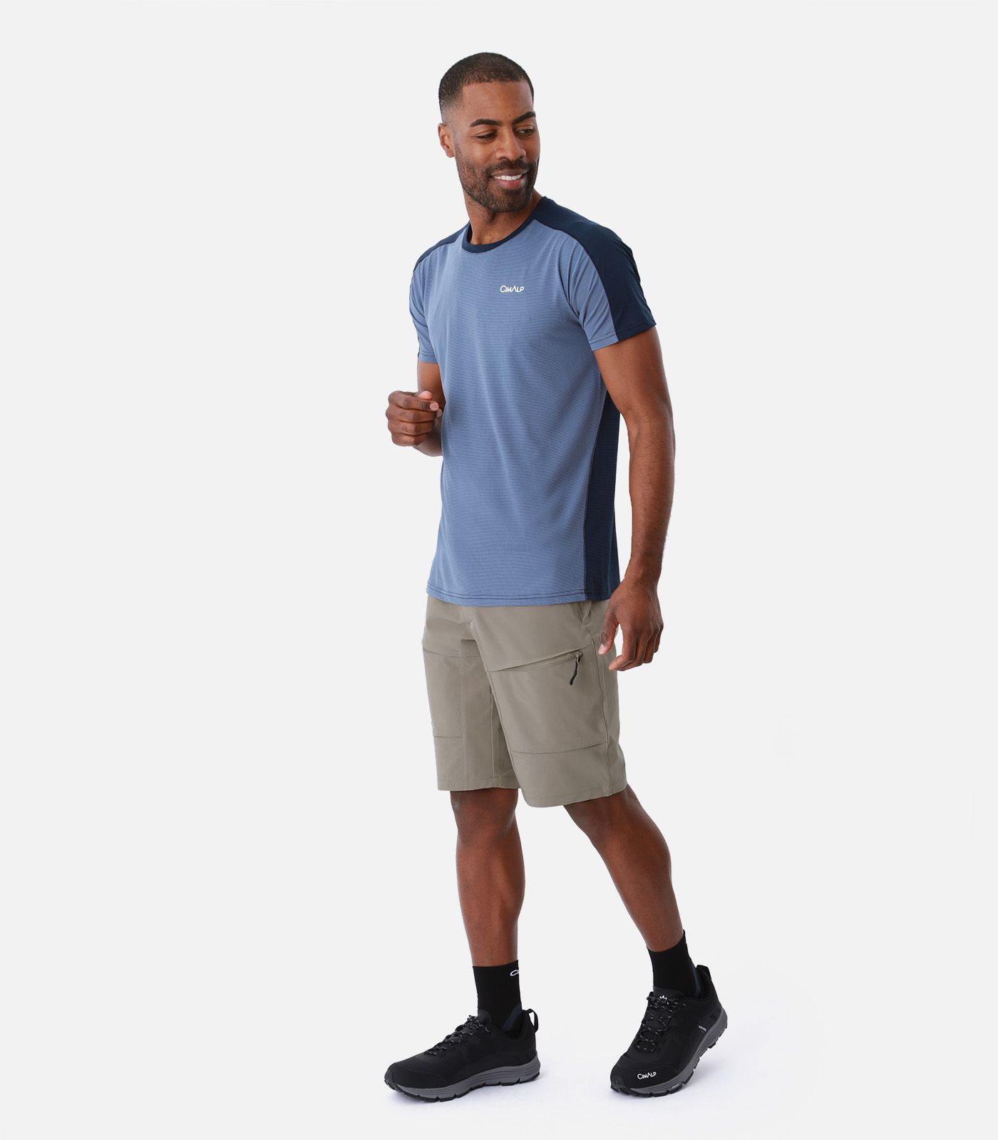Kurze Funktionshose für Wandern und Reisen - lang