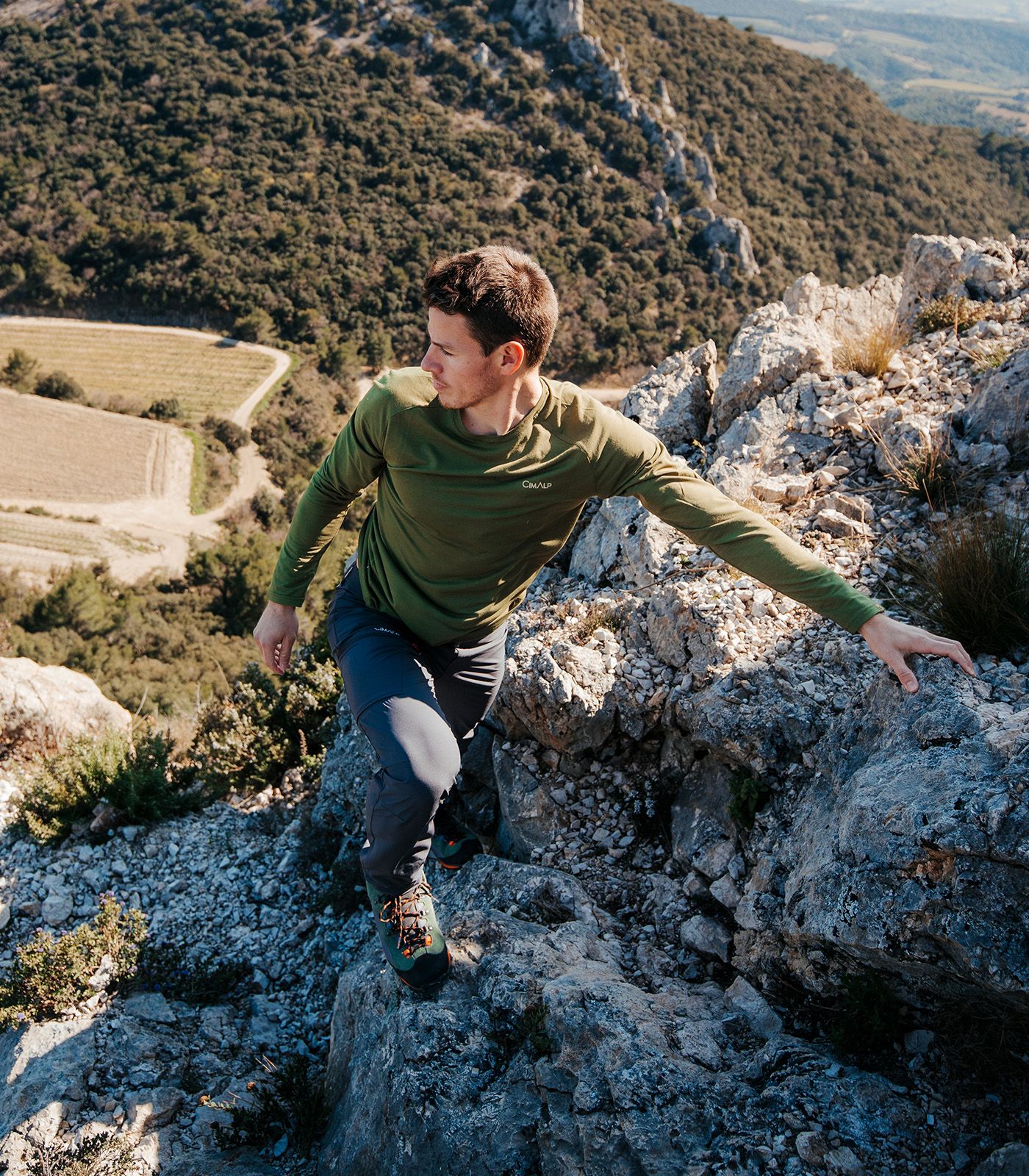 MERINO wool T-shirt - Long sleeves