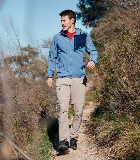 Pantalon léger de trekking 2 en 1