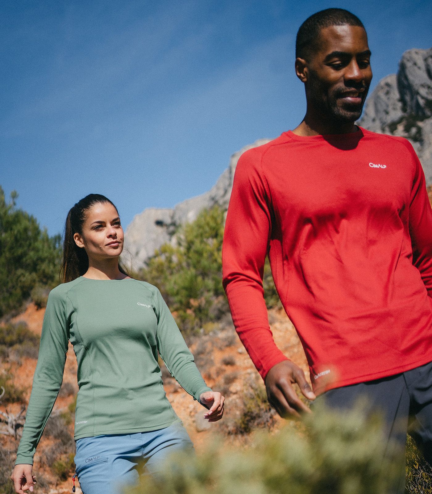 T-shirt manches longues multi-sports séchage ultra-rapide