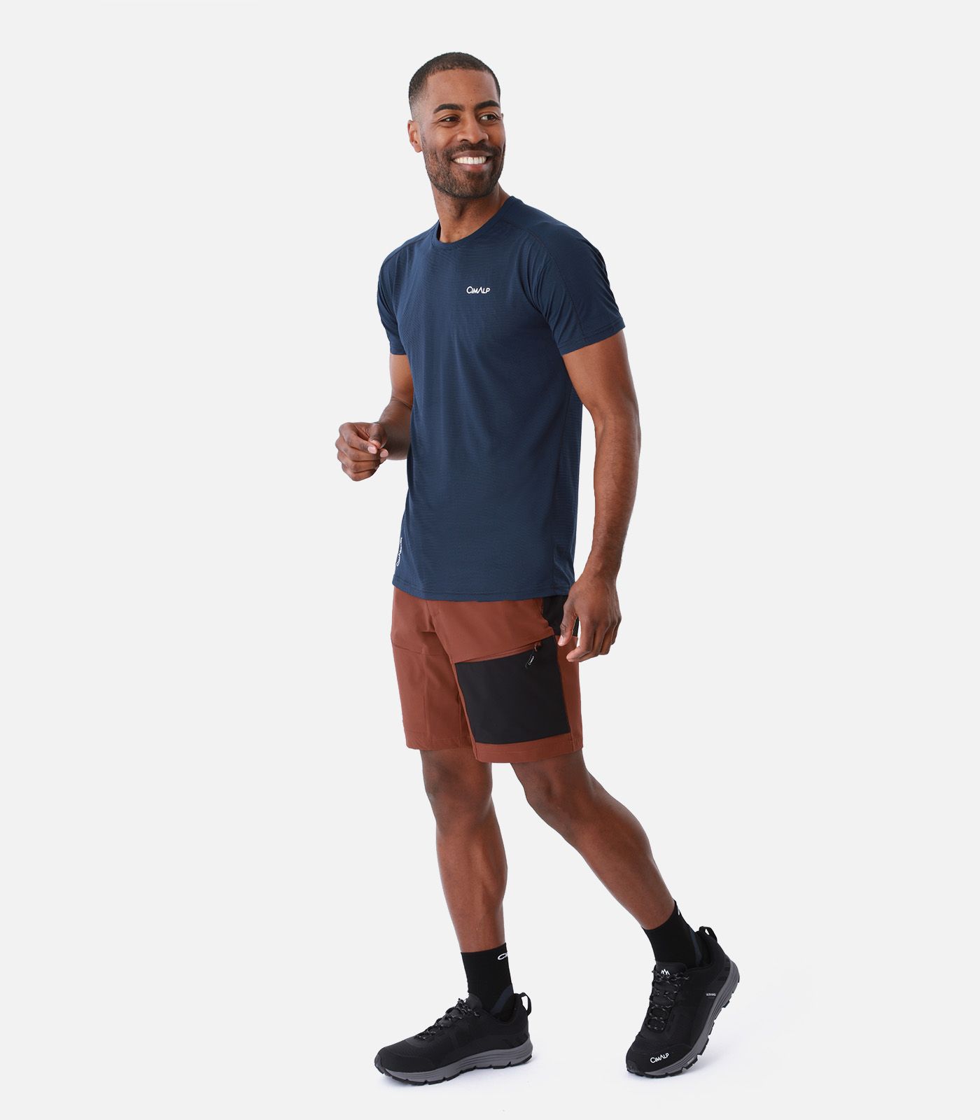 Short medio y elástico con refuerzos