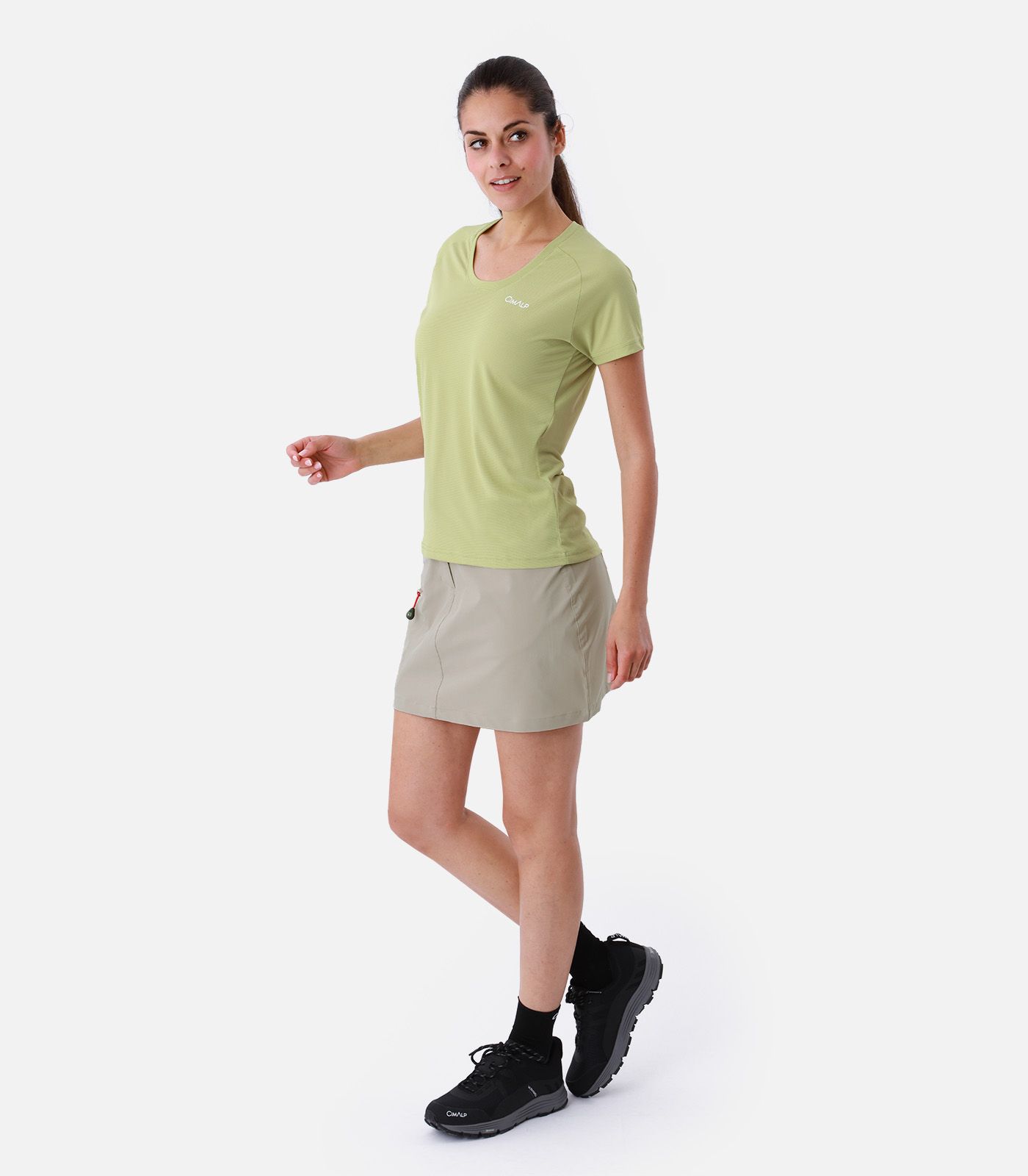 Falda-short elástica con bóxer integrado