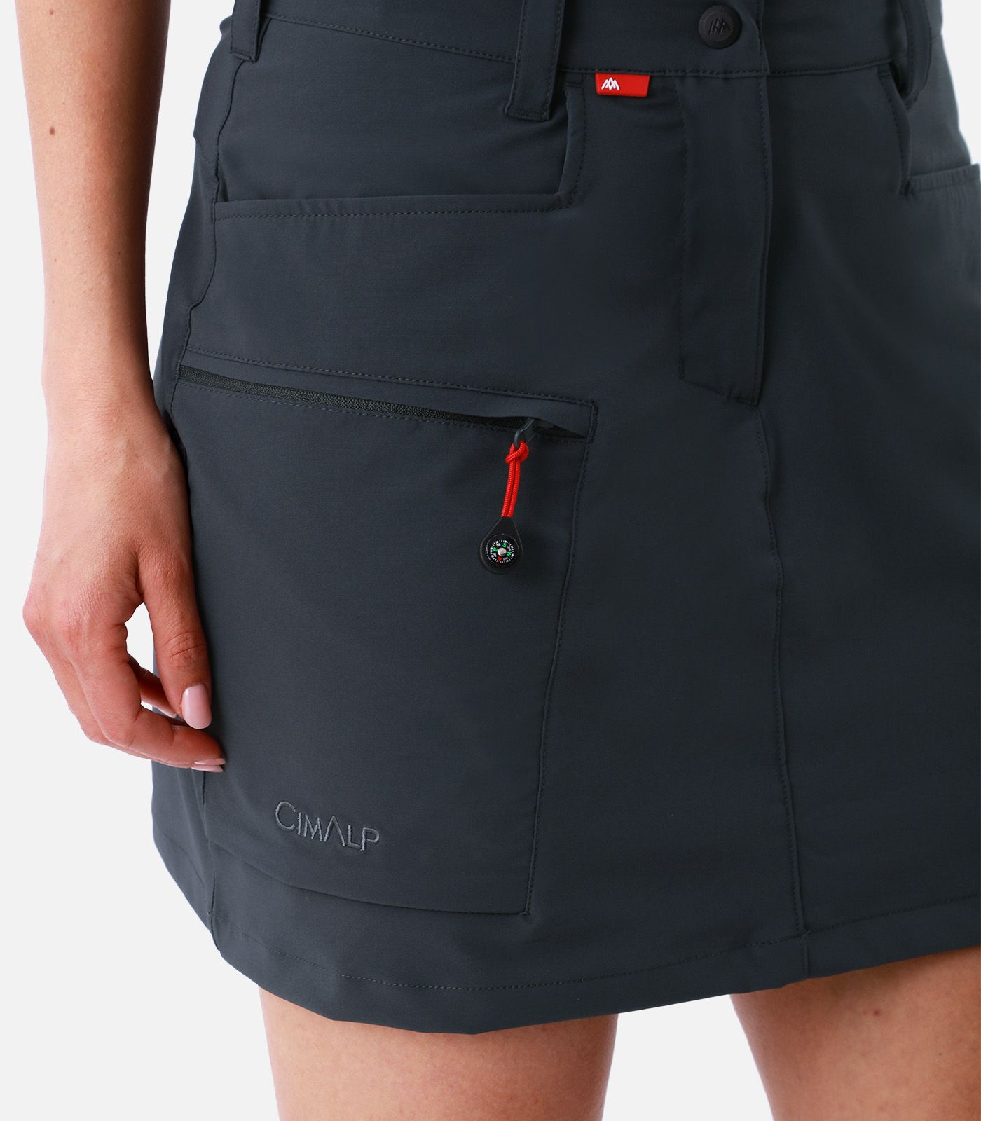 Jupe-short stretch avec boxer intégré