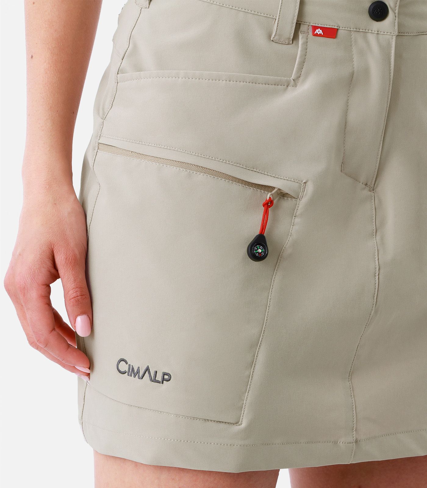 Falda-short elástica con bóxer integrado