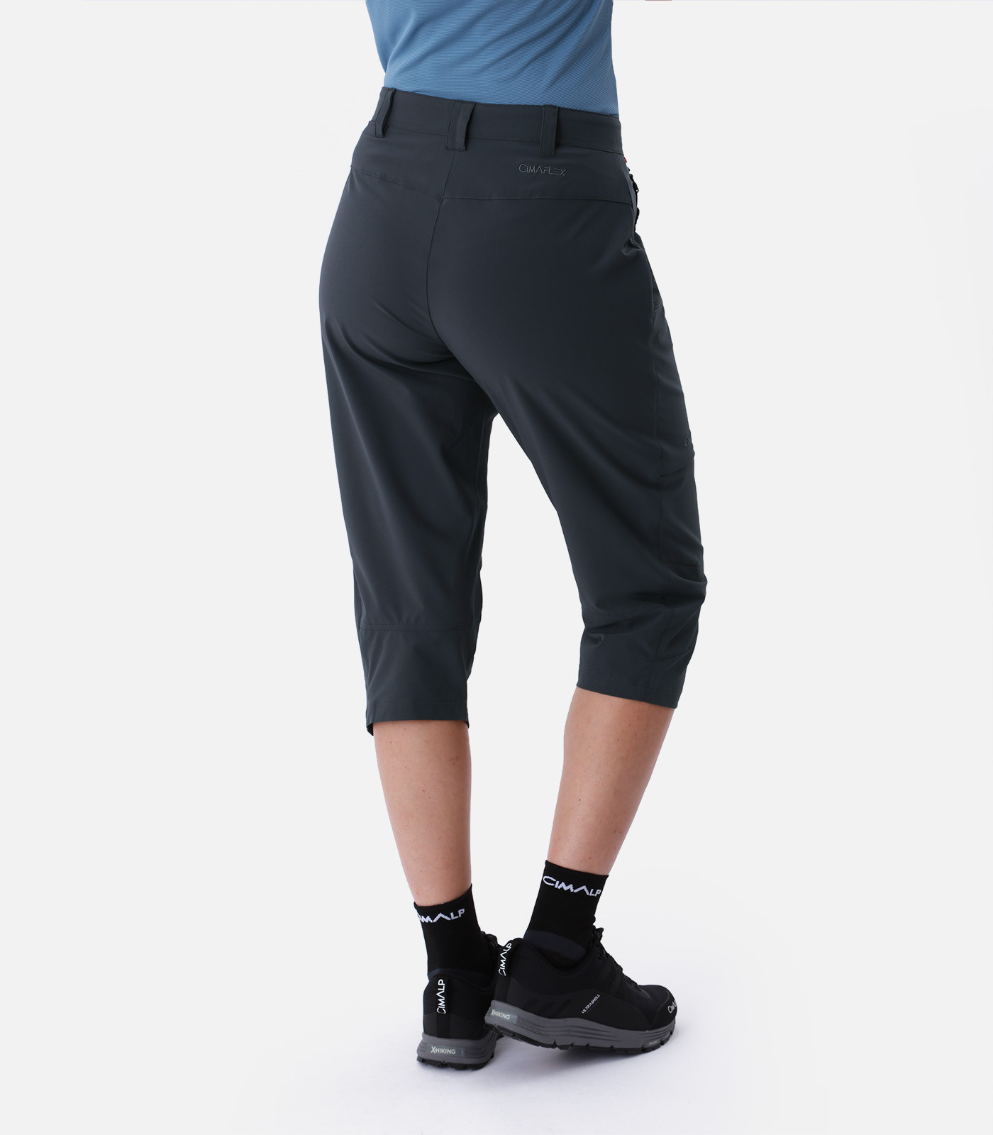 Stretch trekking cropped trousers