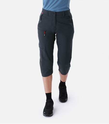 3/4-Funktionshose mit Stretch für Wandern und Reisen