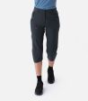 Stretch trekking cropped trousers