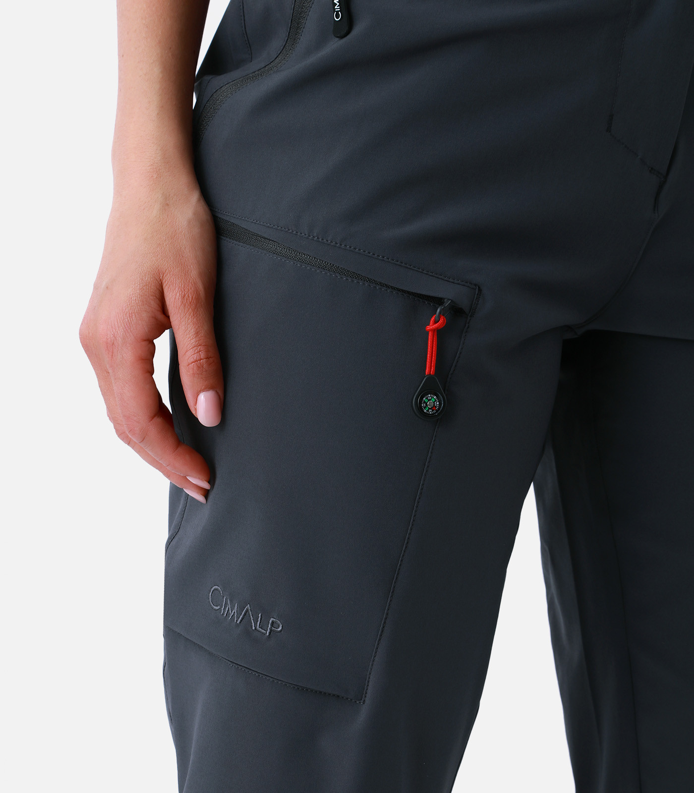 Stretch trekking cropped trousers