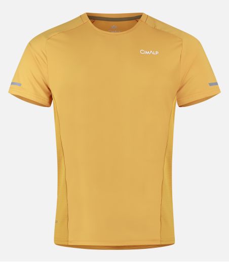 Bi-material trail T-shirt