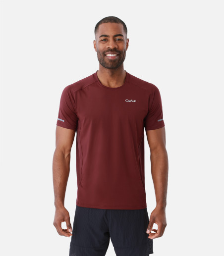 Bi-material trail T-shirt