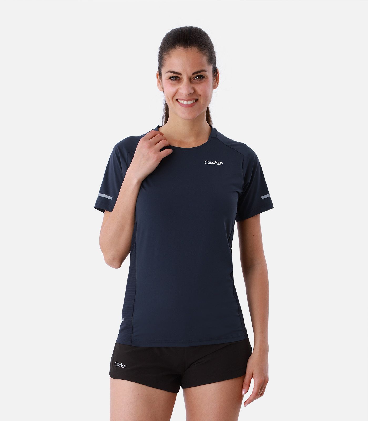 Camiseta bimaterial