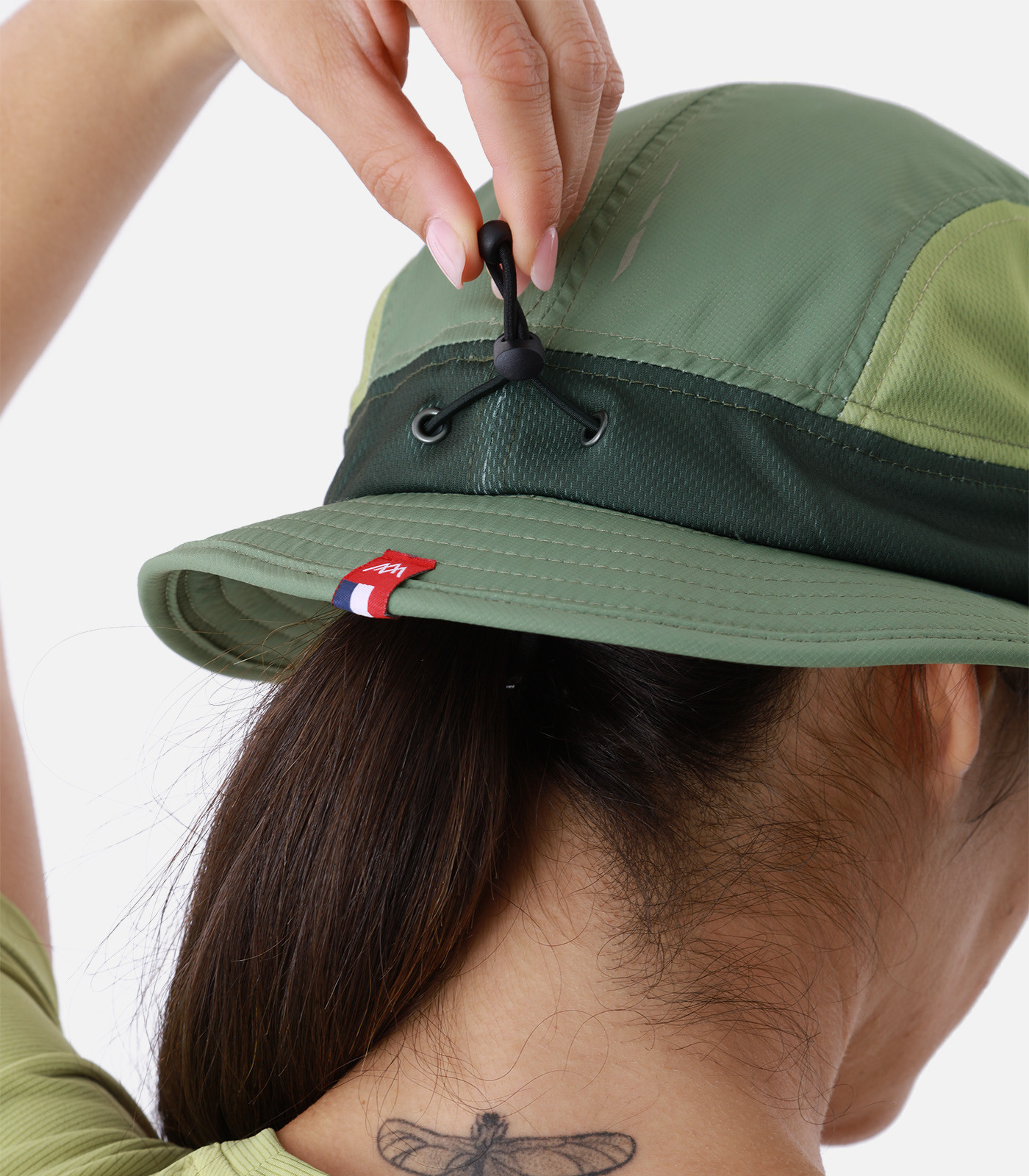 Gorro tipo pescador para trail running