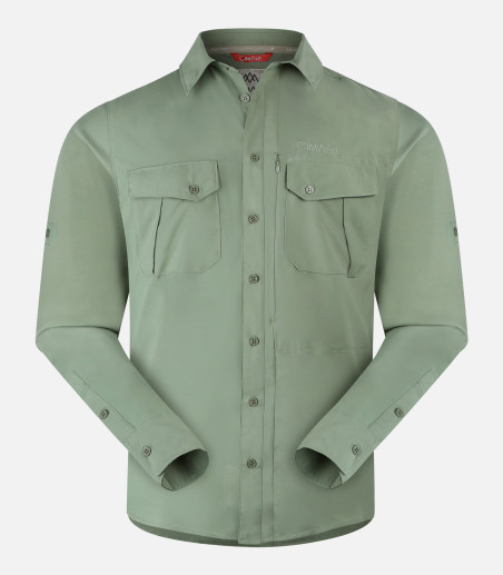 Camisa de manga larga...