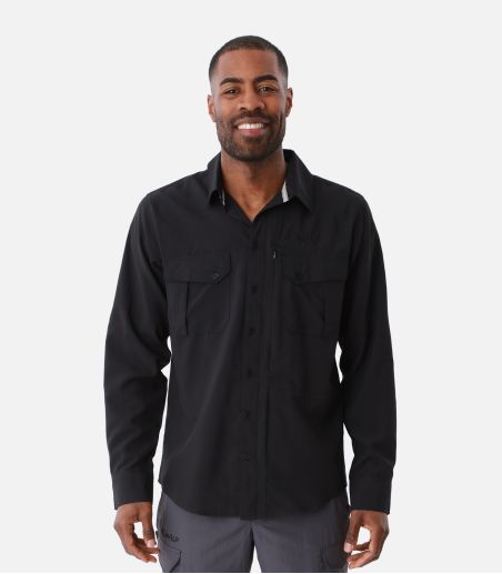 Chemise manches longues en tissus anti-moustiques