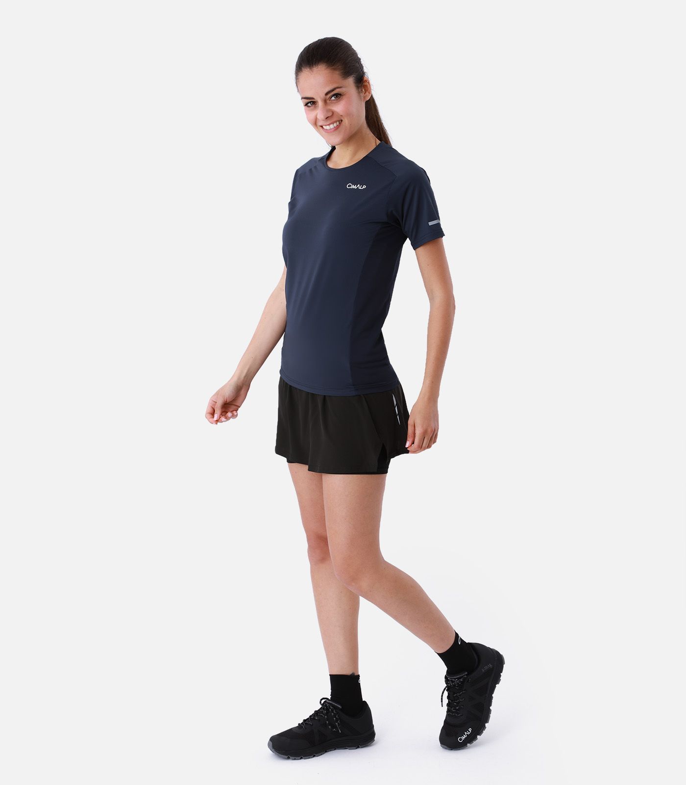 Jupe trail running 2 en 1 + ceinture multi-poches