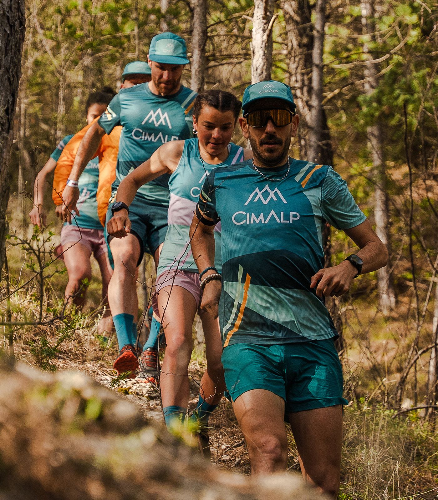 Casquette de trail respirante