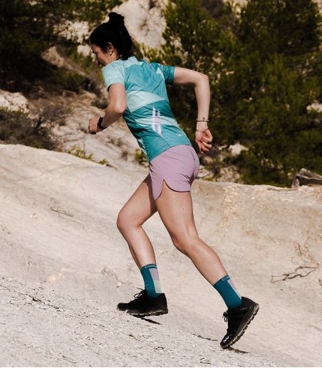 Pantaloncini da trail running elasticizzati
