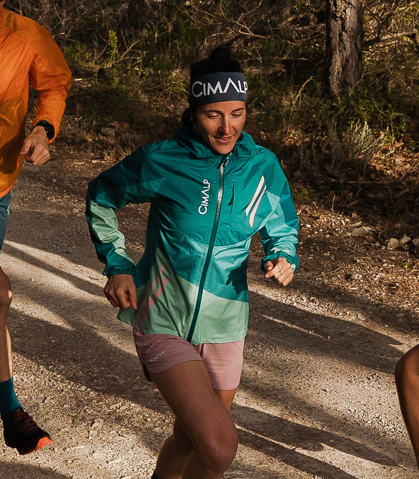 Veste de trail imperméable et respirante