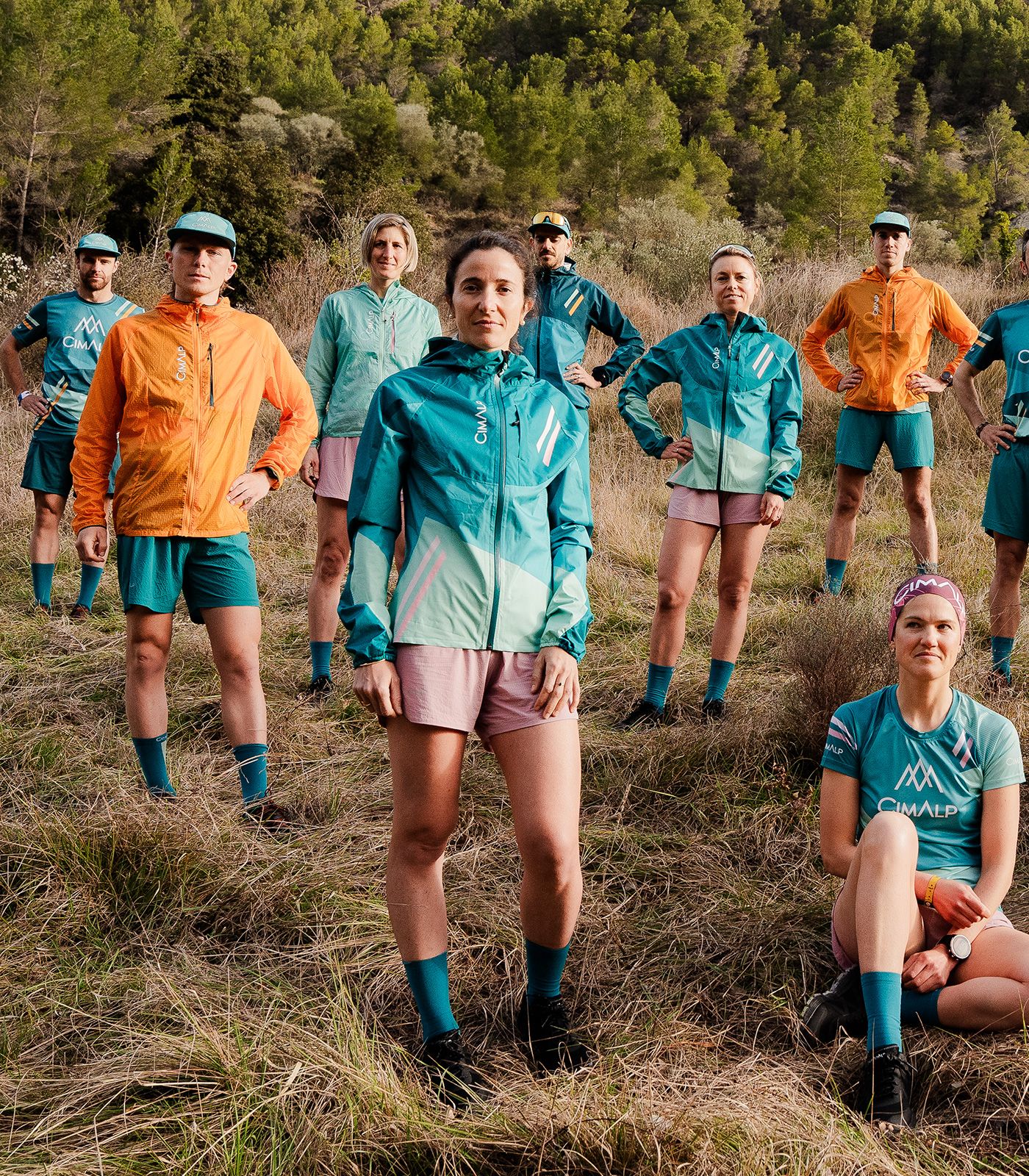 Veste de trail imperméable et respirante