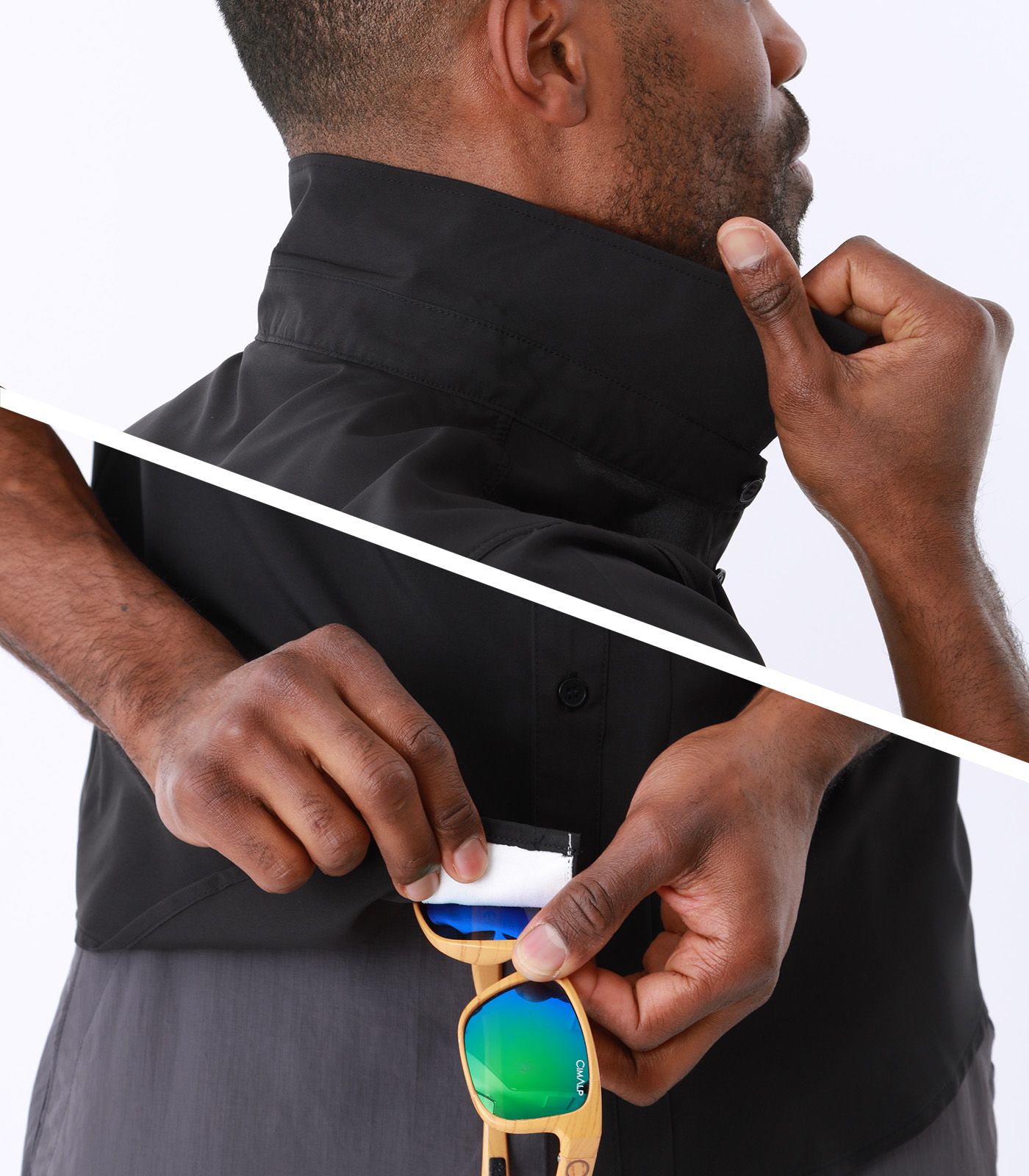 Camisa de trekking antimosquitos manga corta | Cimalp