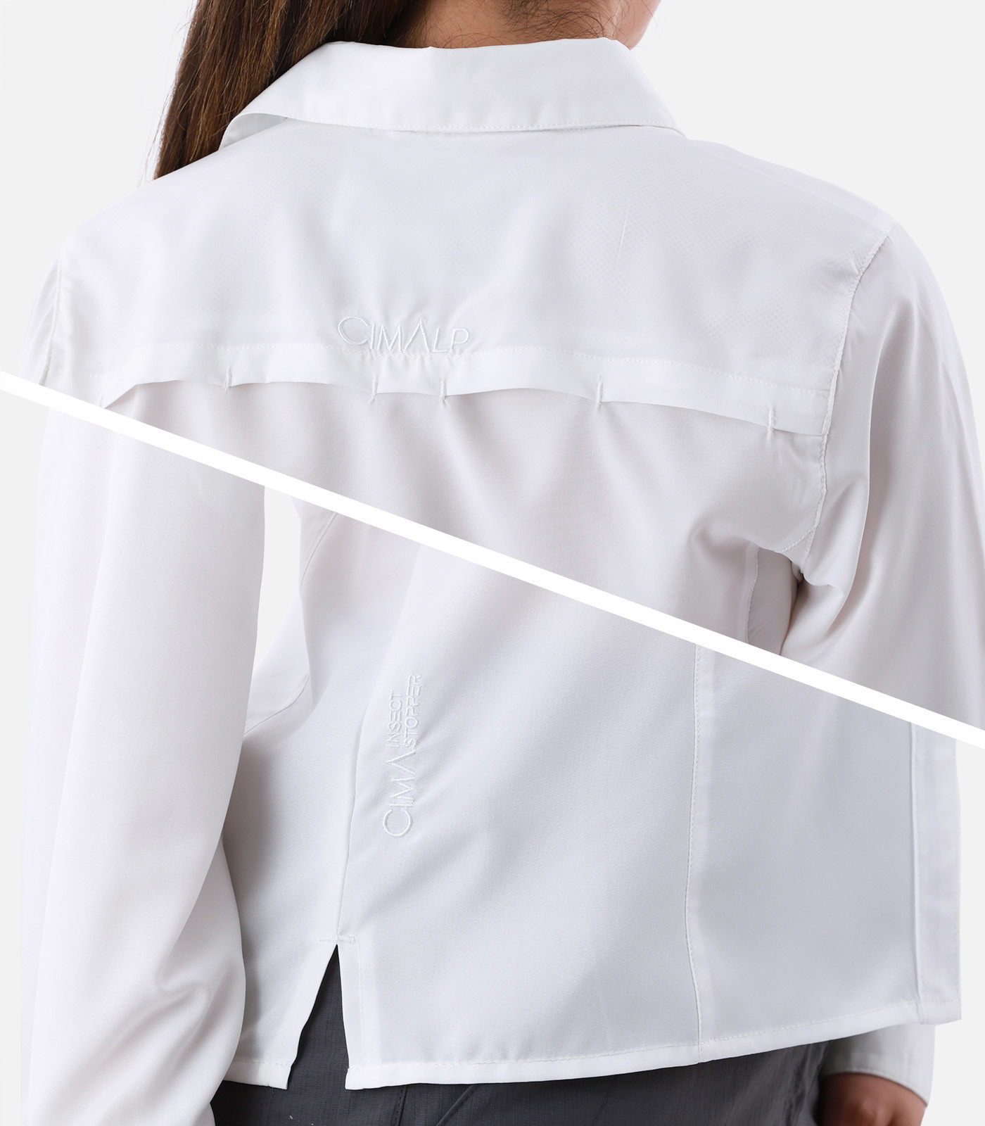 Camisa de trekking antimosquitos manga larga | Cimalp