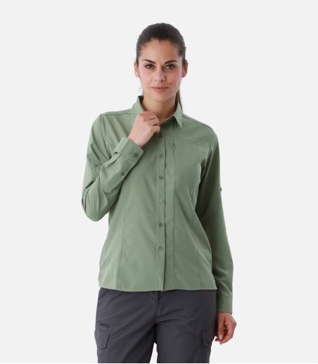 Chemise manches longues en tissus anti-moustiques